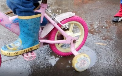 Video: Water Wheel in Puddles