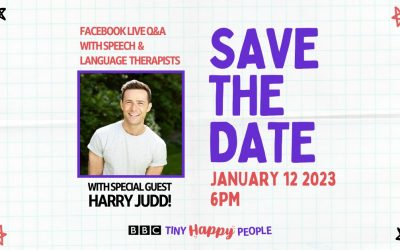 Join Speech and Language UK and BBC Tiny Happy People this Thursday at 6pm