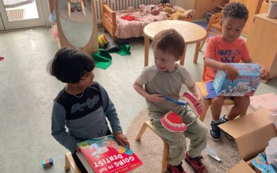 Big Brush Club Visits Filton Avenue Nursery School