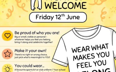 A Day of Welcome — Tomorrow, Friday 12th June!